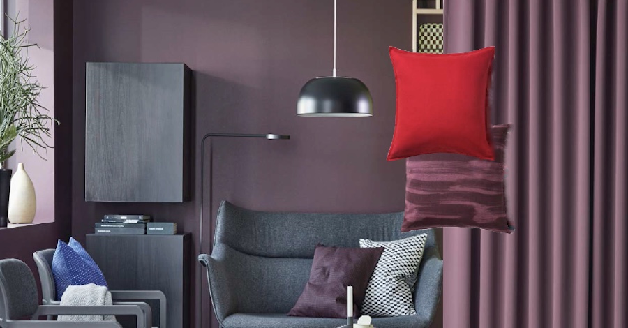 IKEA pokazuje z czym łączyć Kolor Roku 2018 Pantone Ultra Violet we wnętrzach .get_the_title().