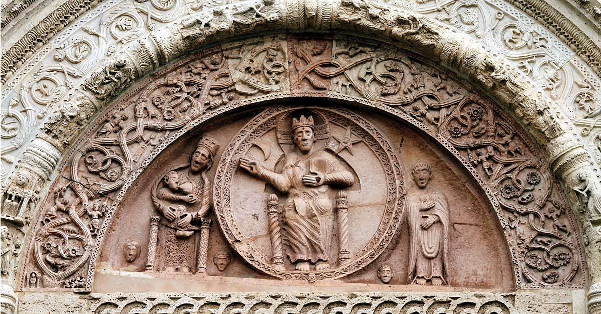 Sztuka romańska – tympanon .get_the_title().