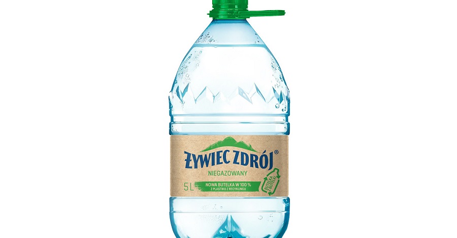 Żywiec Zdrój wprowadza plastikową butelkę w całości z recyclingu .get_the_title().