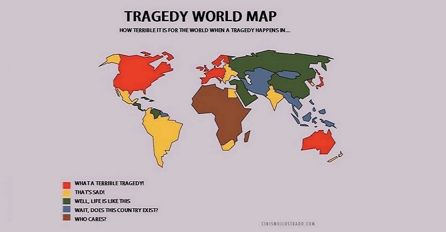 The World Tragedy Map – smutna prawda o postrzeganiu tragedii w różnych częściach świata .get_the_title().