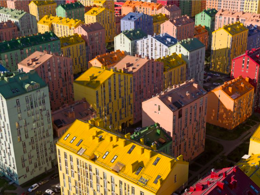 Najbardziej kolorowe osiedle na świecie? Jego budynki przypominają klocki LEGO .get_the_title().
