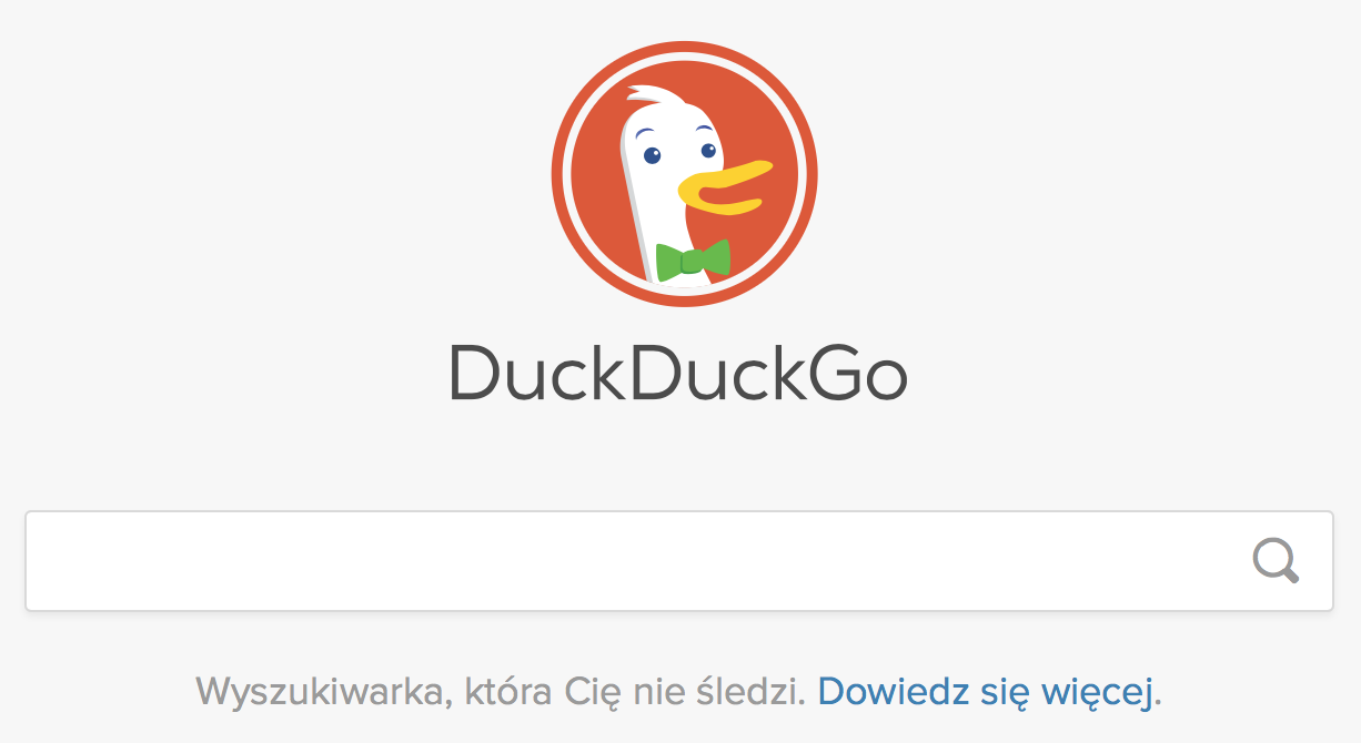 Wyszukiwarka DuckDuckGo