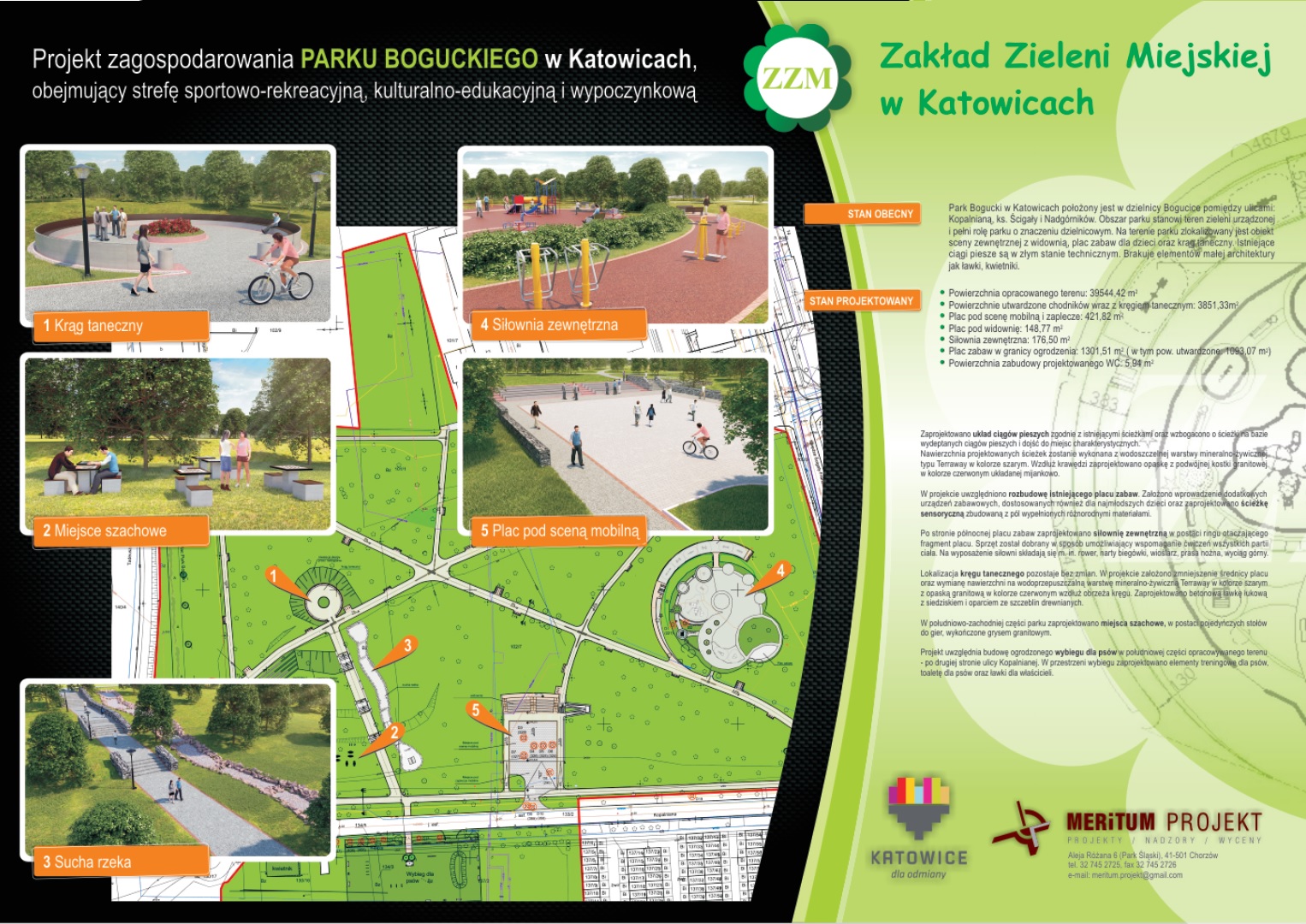 Rewitalizacja Parku Boguckiego - opis projektu