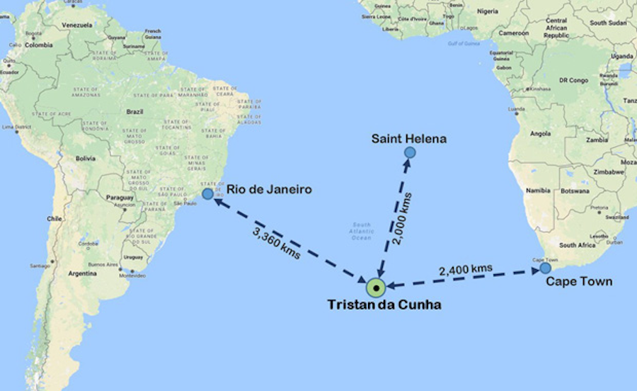 Тристан да кунья остров святой елены. Остров св Елены на карте. Острова Святой Елены Вознесения на карте. Остров Тристан-да-Кунья на карте.