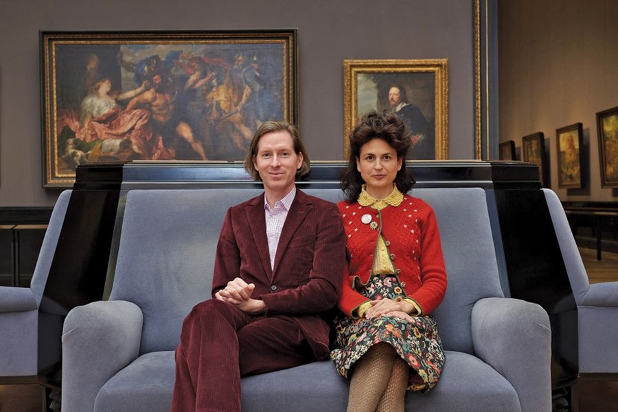 Wes Anderson i Juman Malouf w Kunsthistorisches Museum