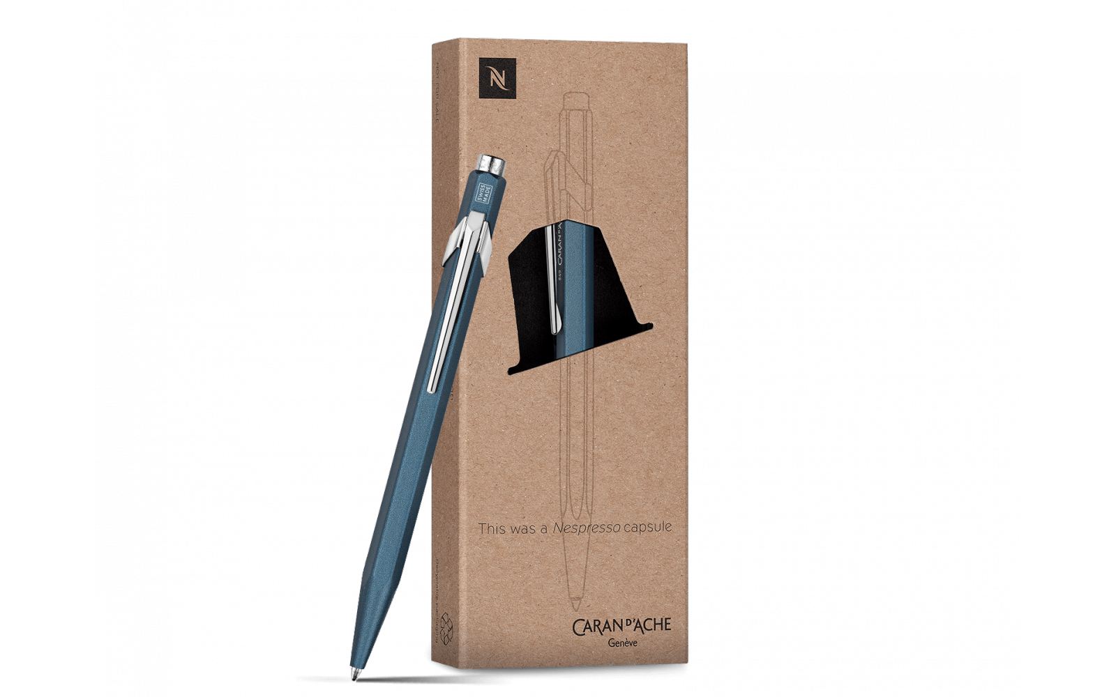 Ekologiczny długopis z kapsułek po kawie Nespresso