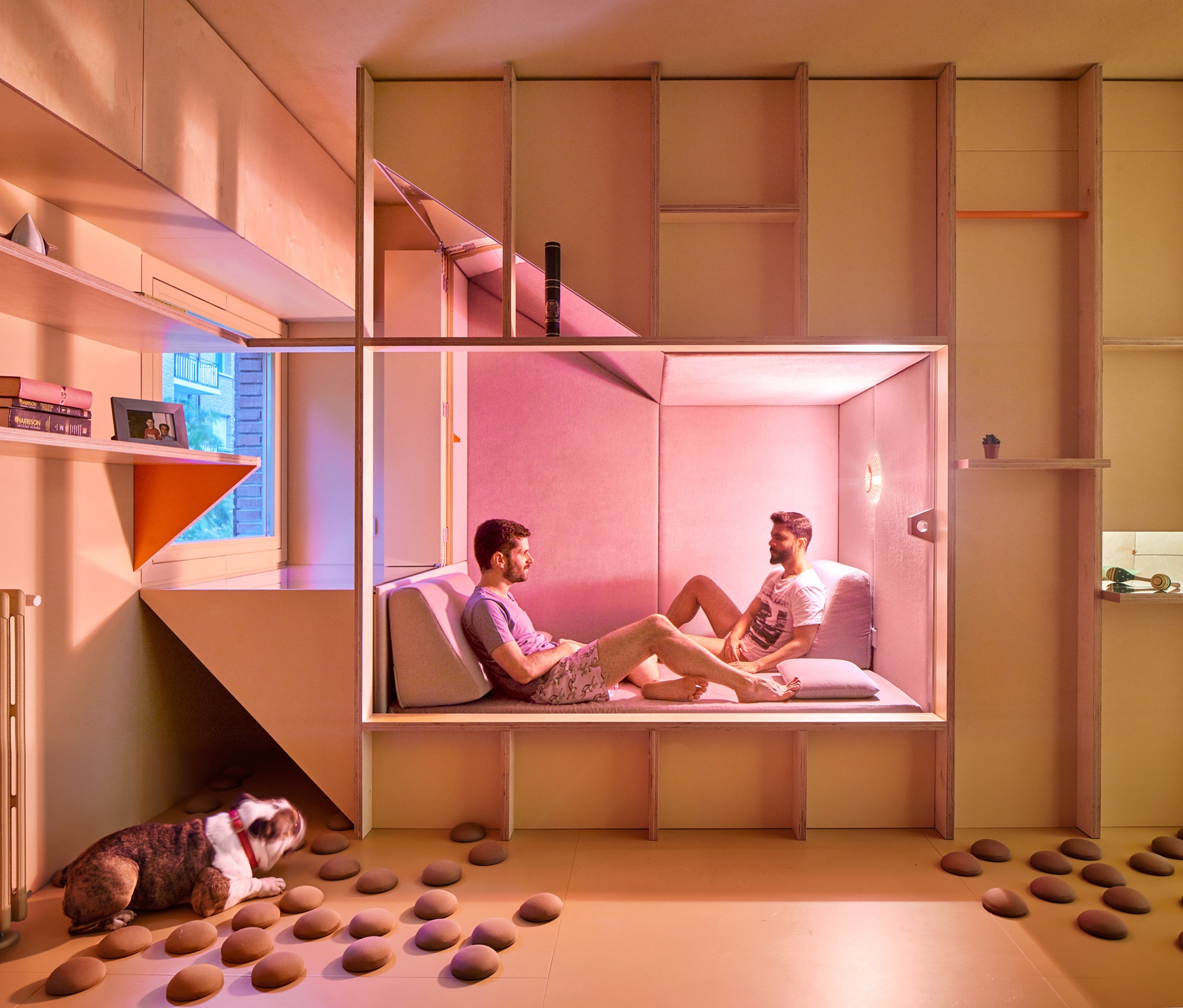 Kompaktowe mieszkanie w Madrycie idealne na drzemkę