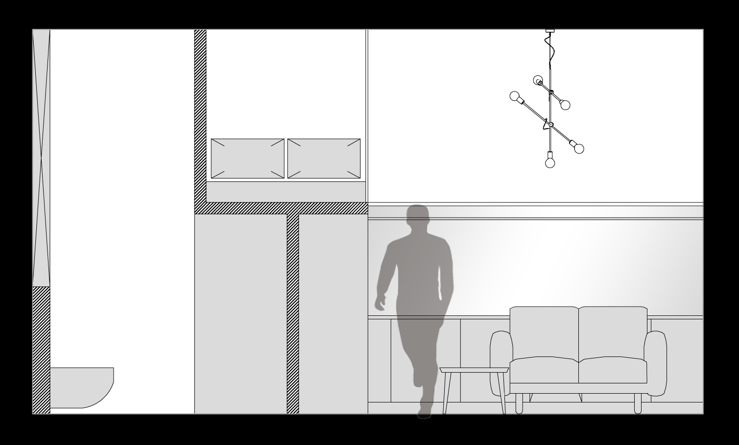 Małe przestrzenie: mikroapartament w Łodzi