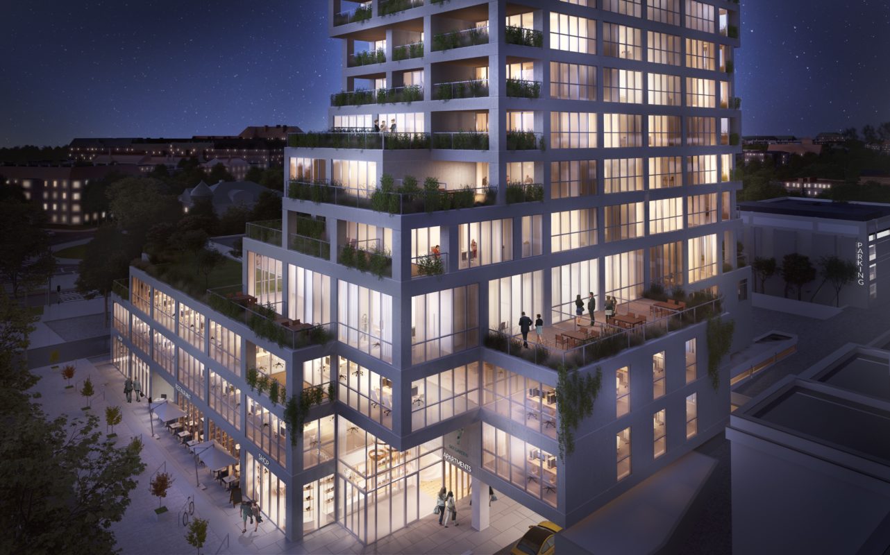 Sky Garden – pierwszy zielony apartamentowiec w Szczecinie