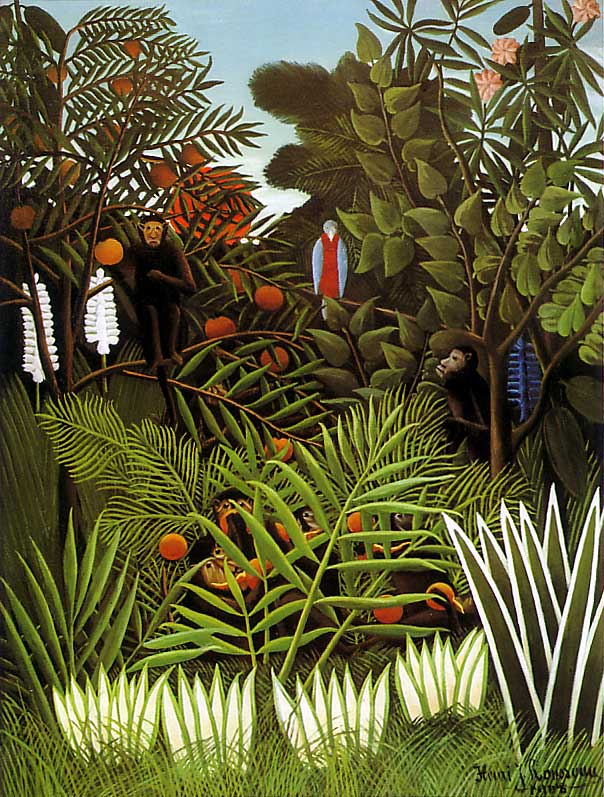 Henri Rousseau Egzotyczny pejzaż