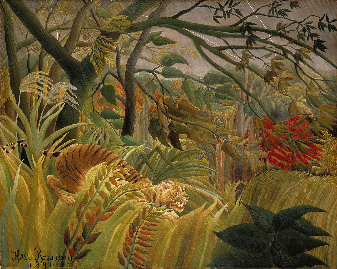 Henri Rousseau obrazy