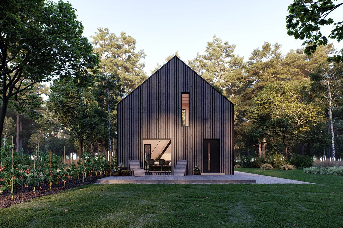 Małe przestrzenie: Modulo House – mały dom z wielkimi możliwościami