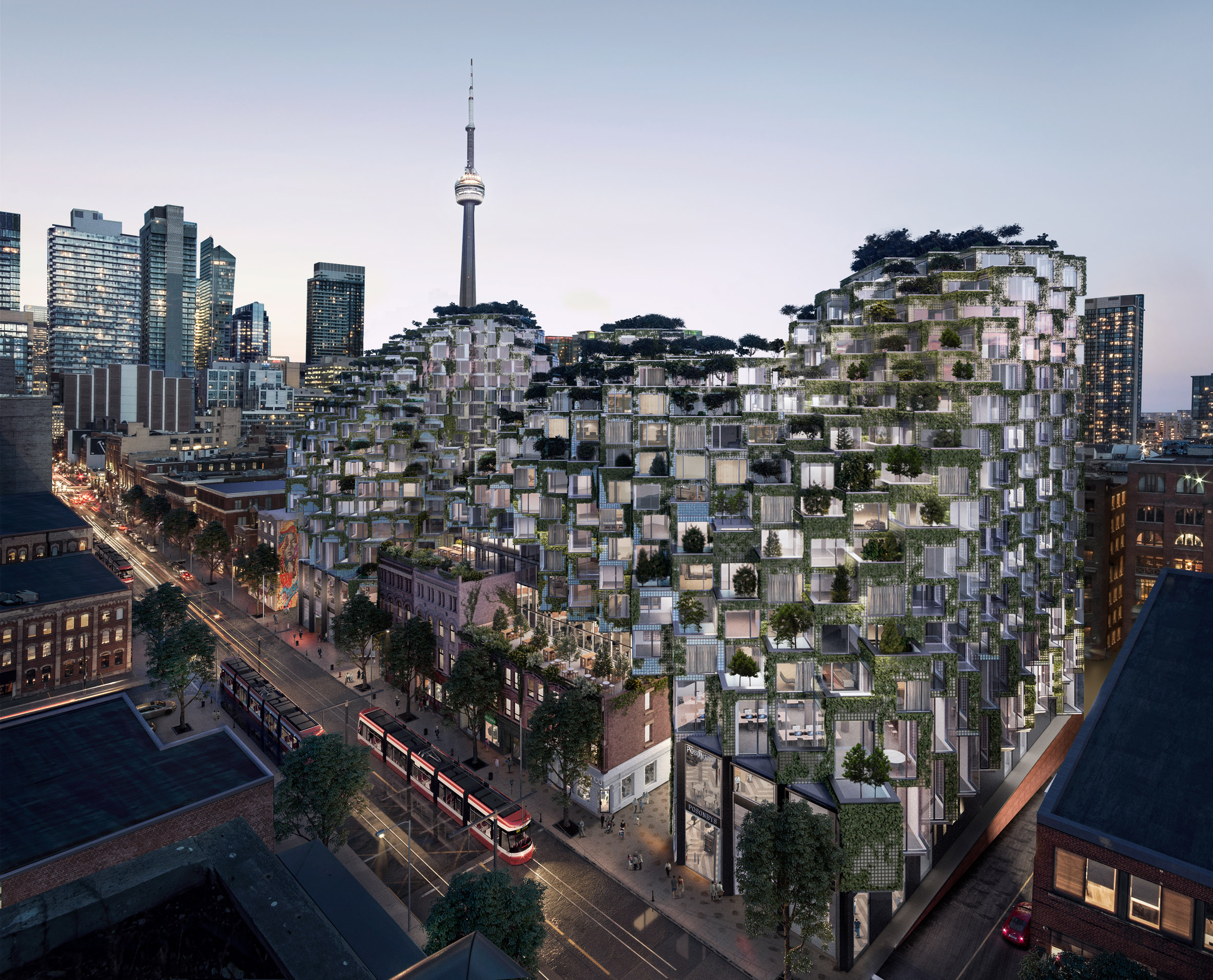 Bjarke Ingels Group penthouse king toronto